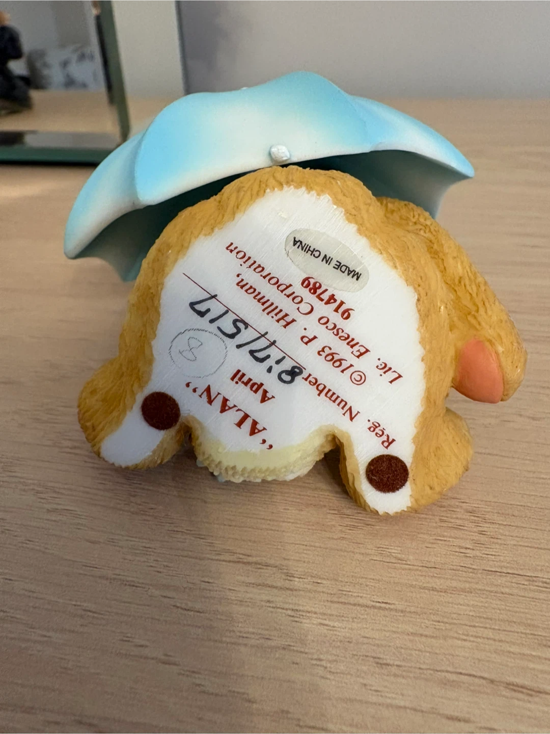 Enesco Bear & Duck Figurine - photo 2