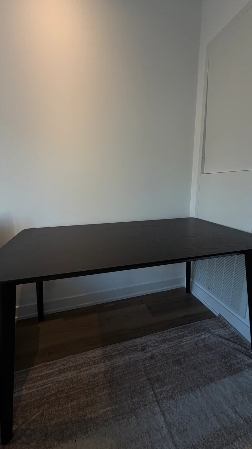 Black Dining/Desk Table