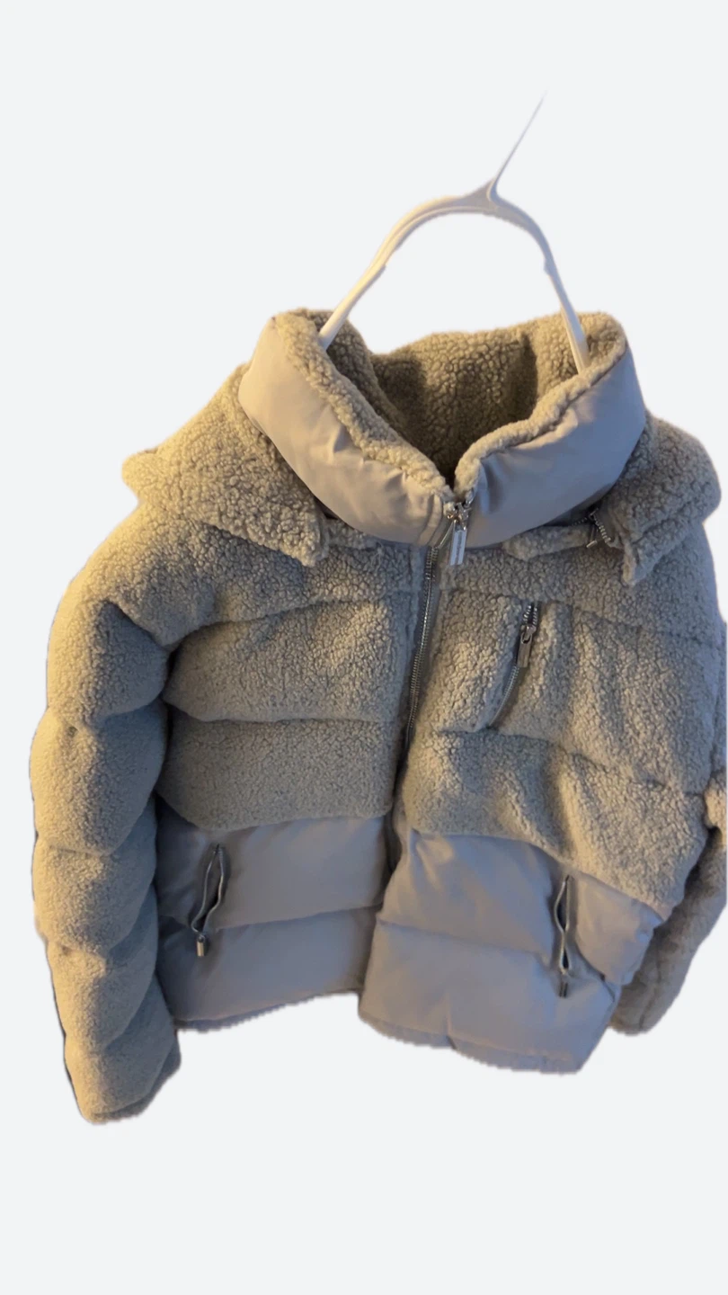 MANIERE DE VOIR Puffer Fleece Jacket Men Medium