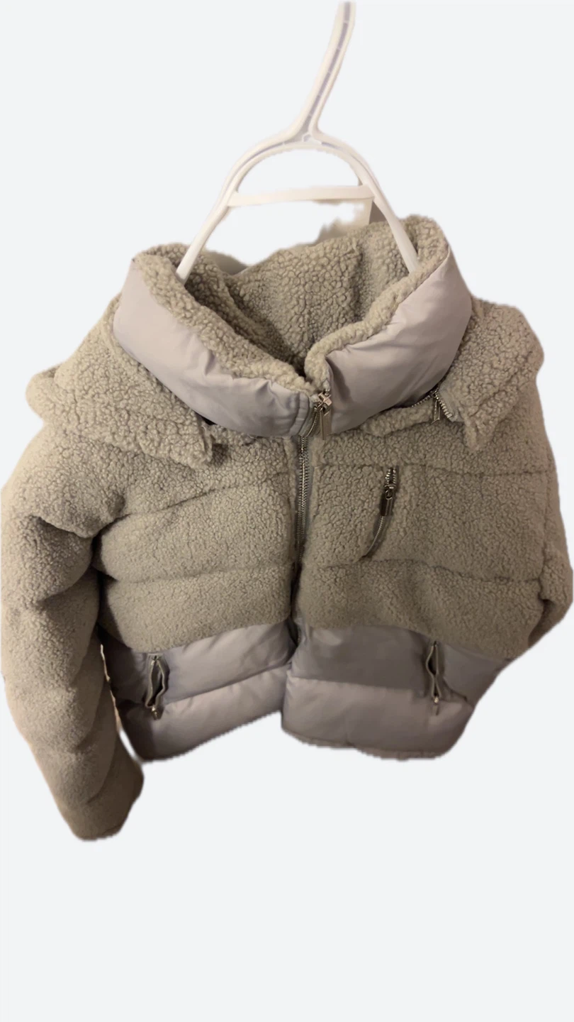 MANIERE DE VOIR Puffer Fleece Jacket Men Medium - photo 5