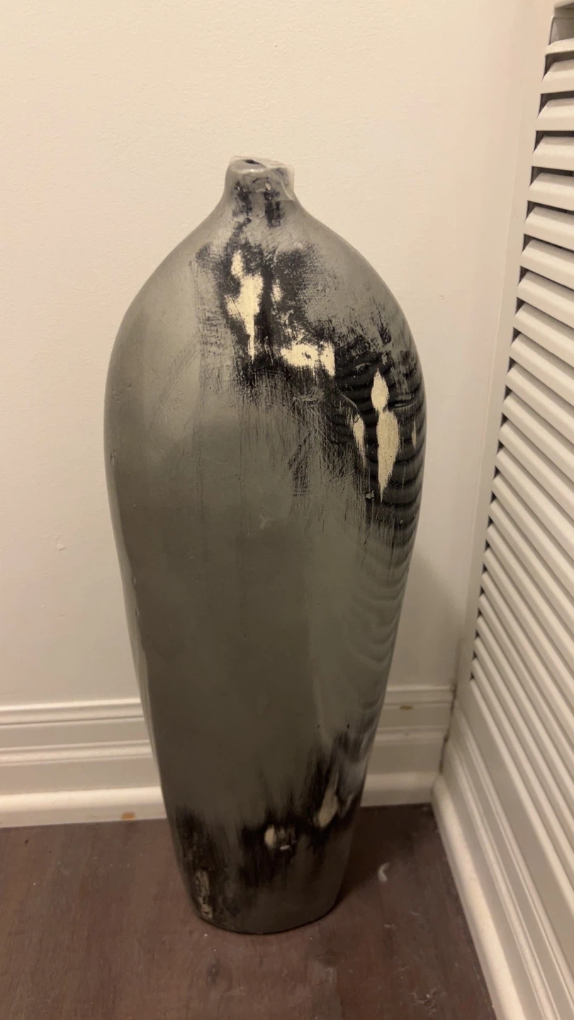 Grey Decorative Vase