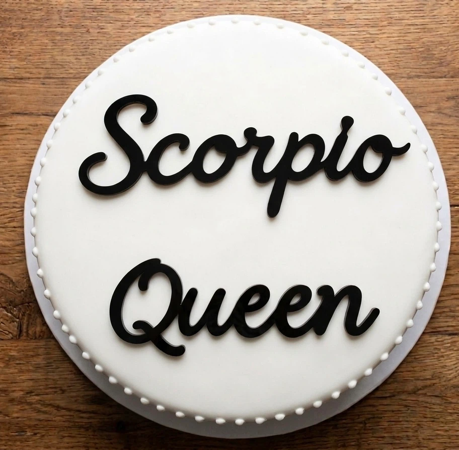 Enlove Scorpio Queen Cake Topper