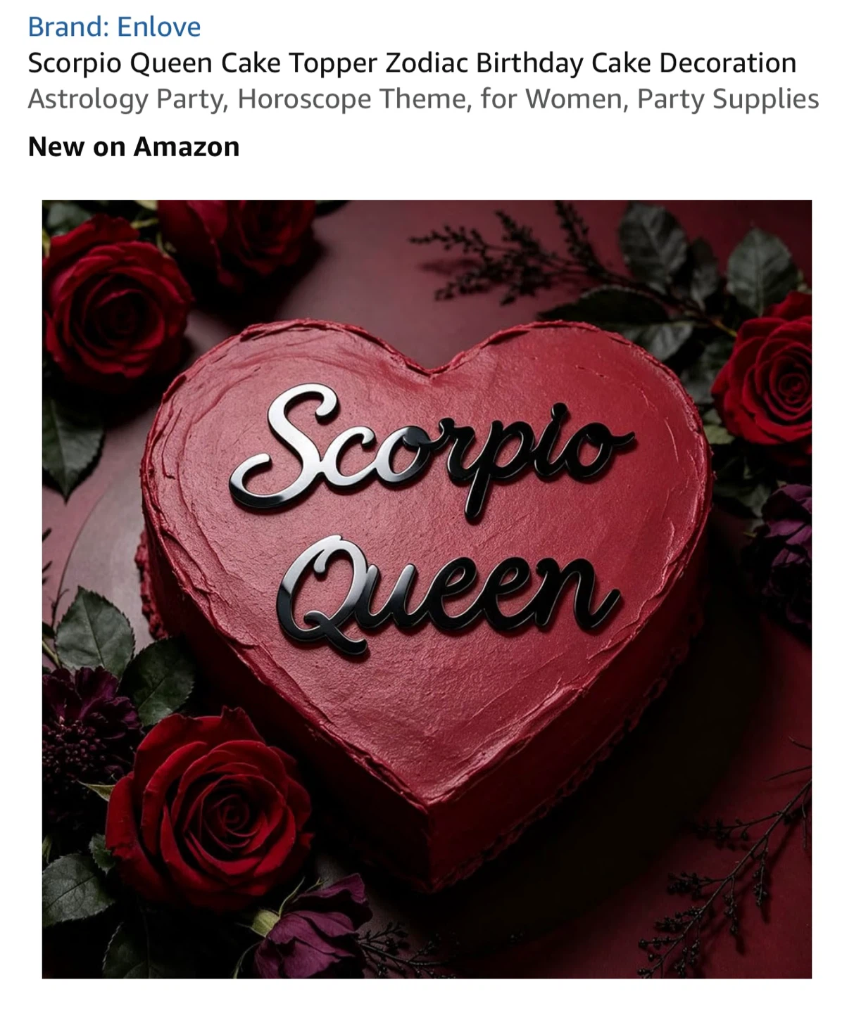 Enlove Scorpio Queen Cake Topper - photo 3