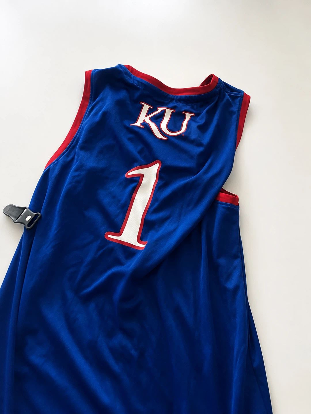 Adidas Kansas Jayhawks Basketball Jersey #1
