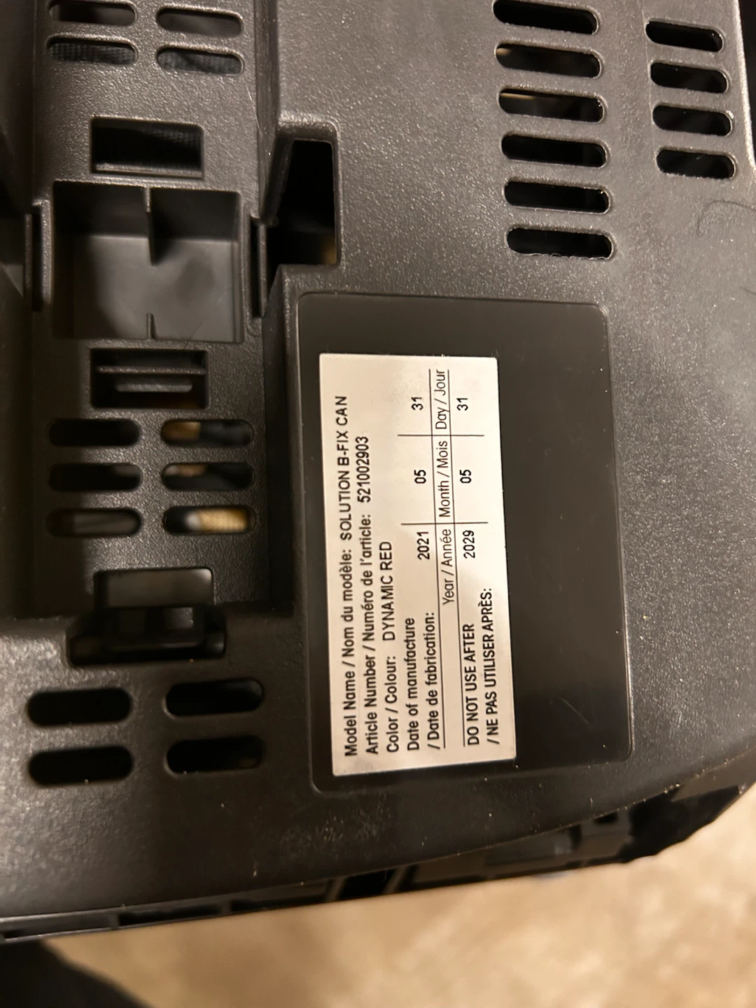 Cybex solution b-fix car seat/booster - photo 3