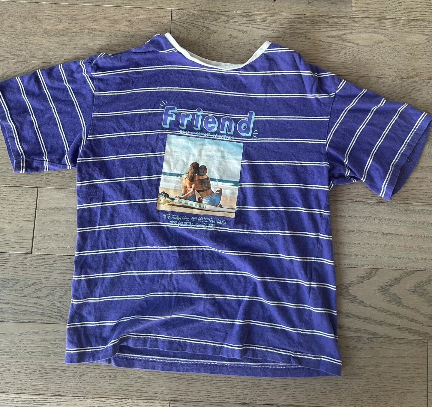 Purple friendship t shirt