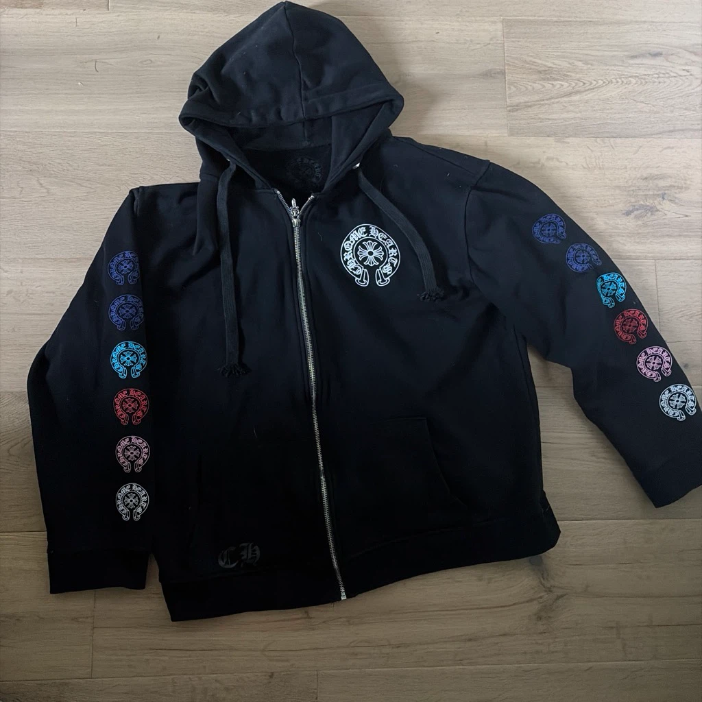 Chrome Hearts Zip-Up Hoodie
