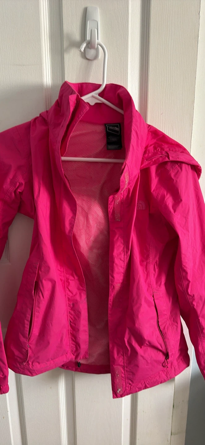 Women north face jacket size Xs hood