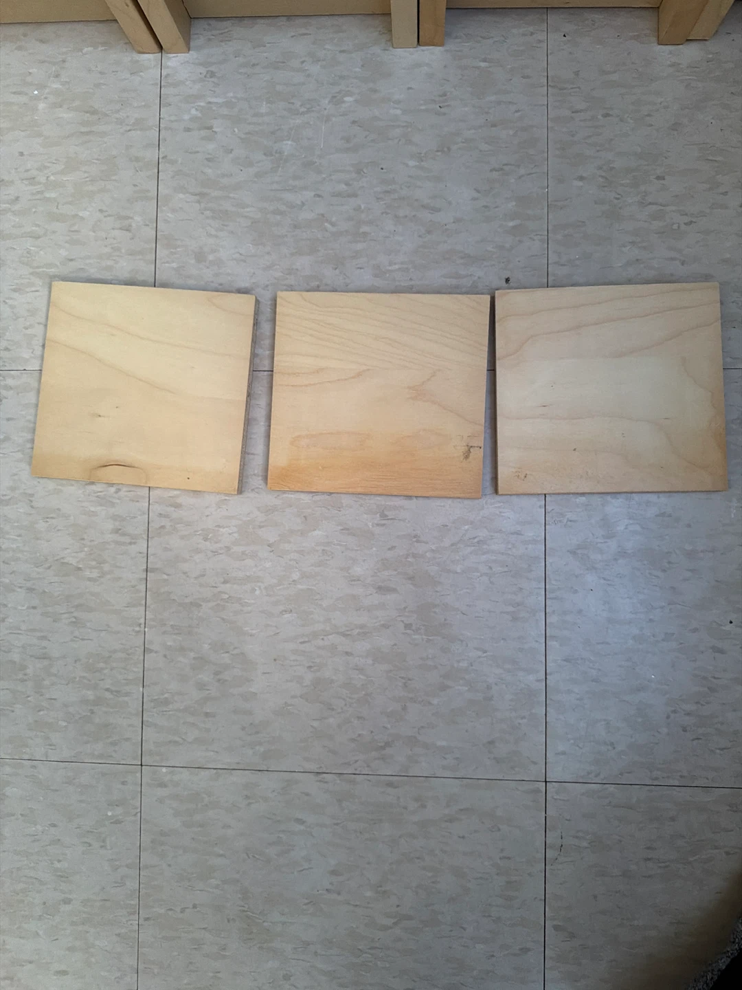 Set of 3 Tall Wooden Bookshelves - photo 4