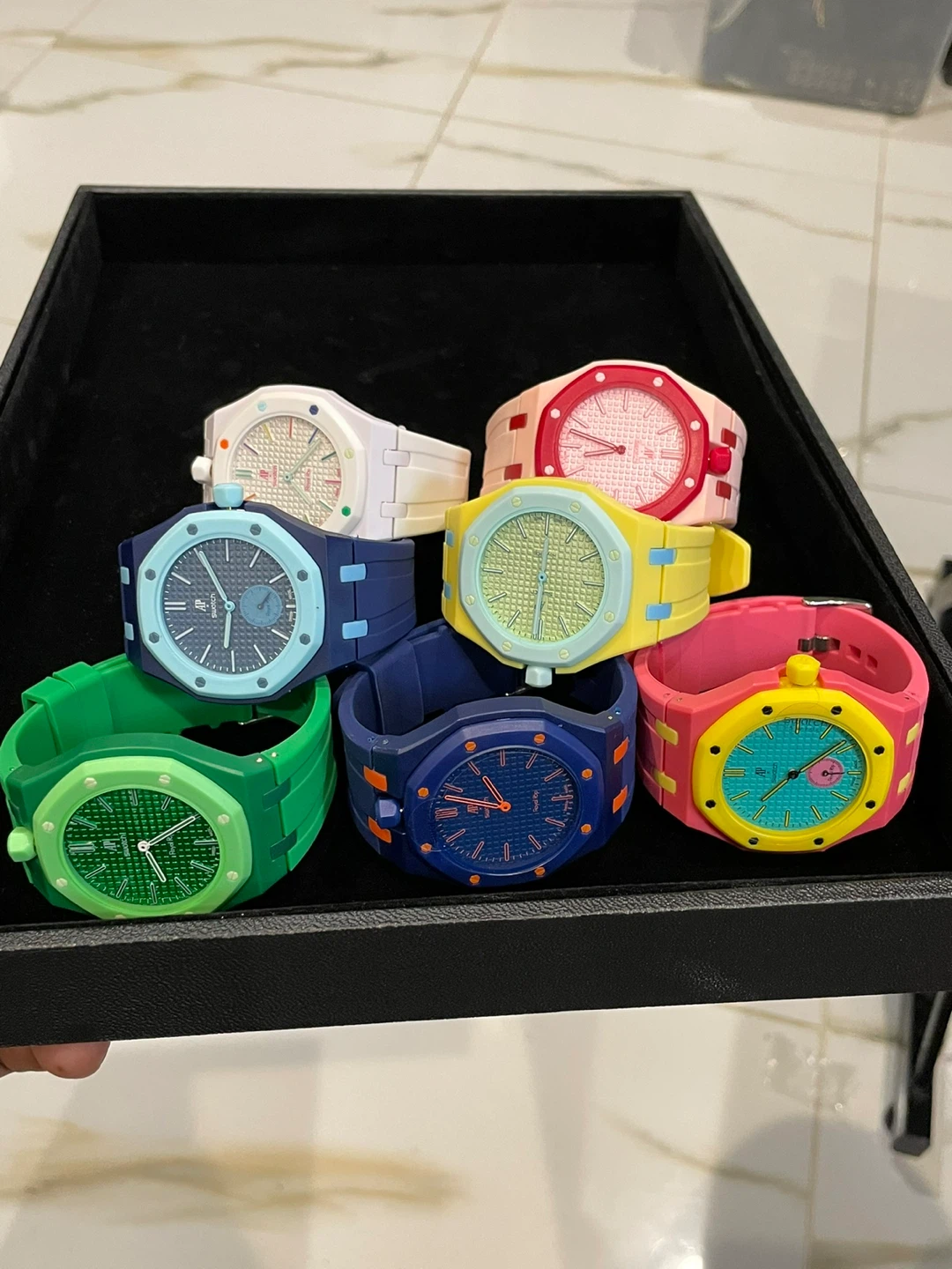 AP x Swatch Royal Pop With Silicone Band