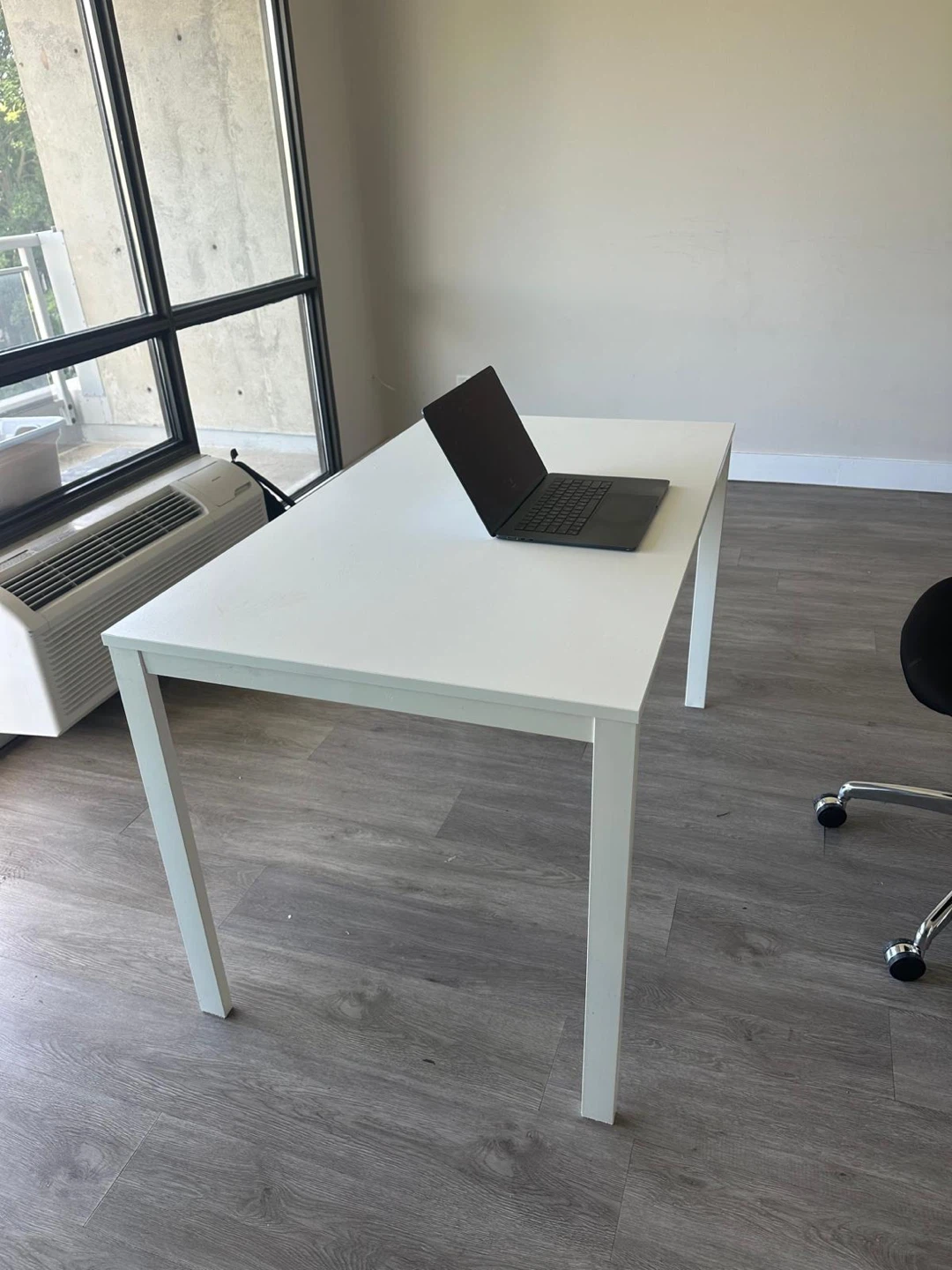 White IKEA Desk