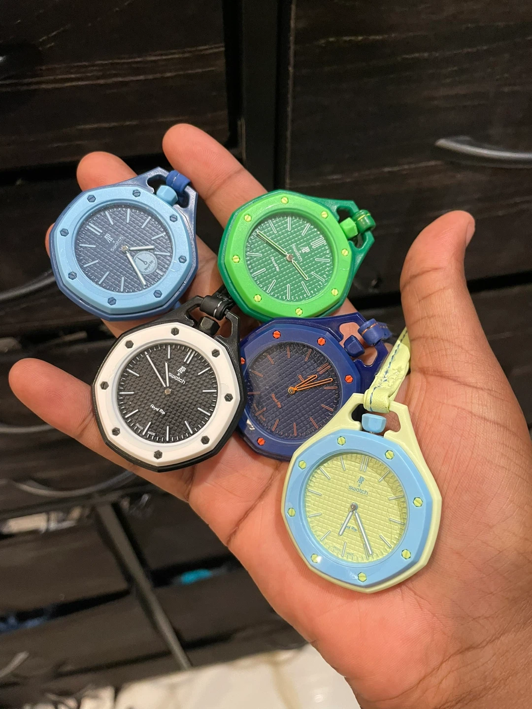 AP x Swatch Royal Pop With Silicone Band - photo 2
