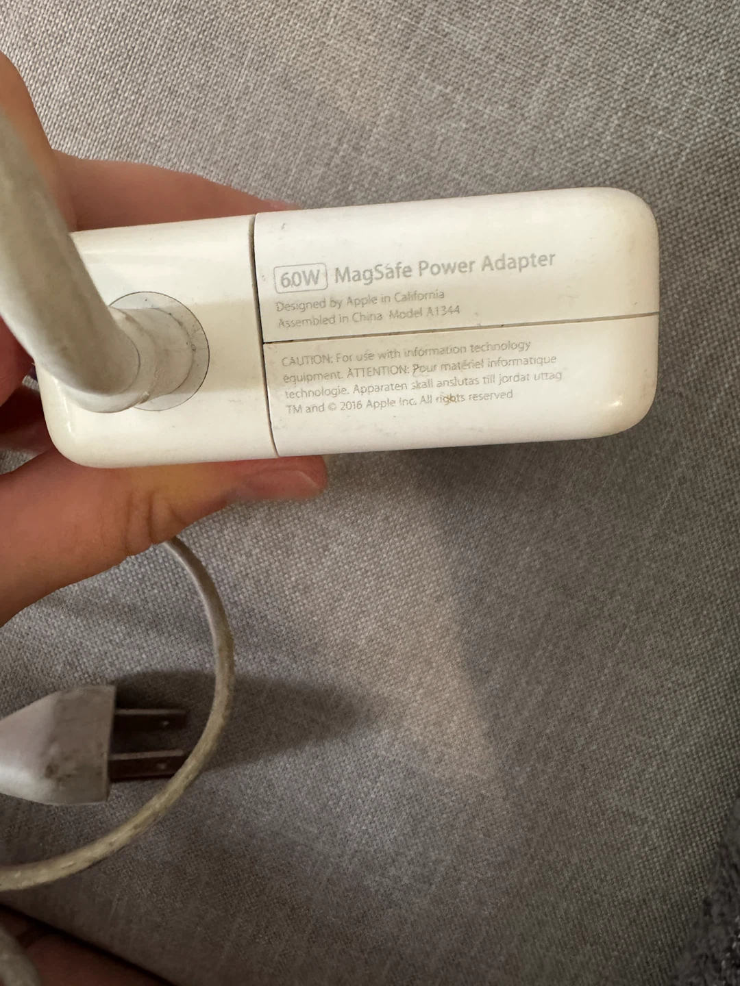 Apple 60W MagSafe Power Adapter (Model A1344) - photo 2