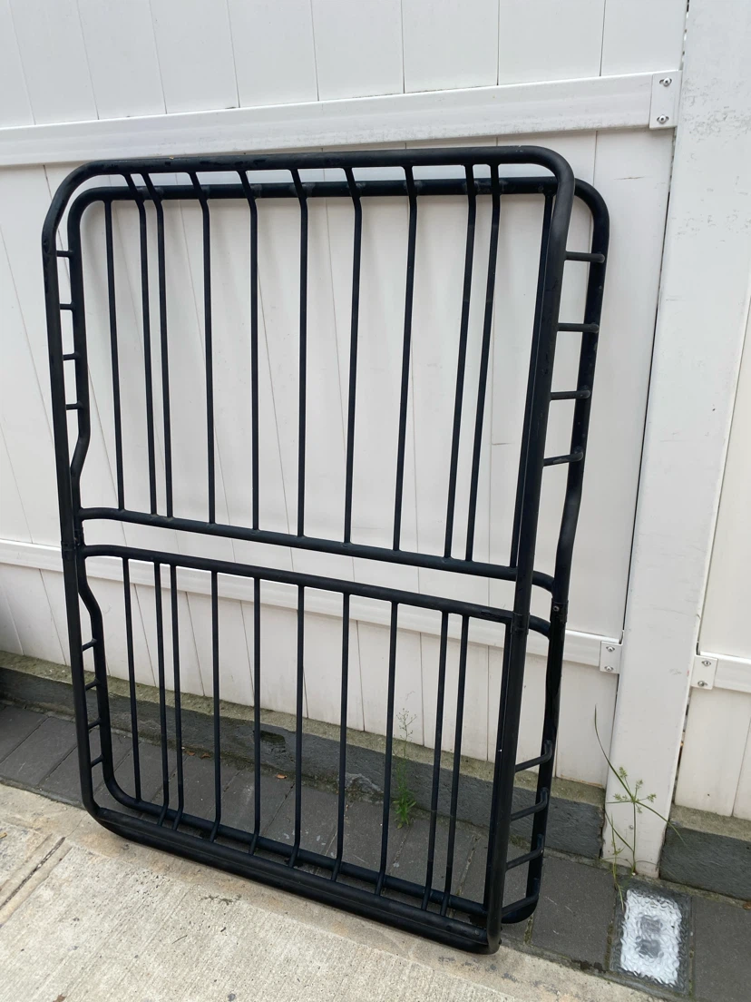 Black Metal Cargo Basket - photo 3