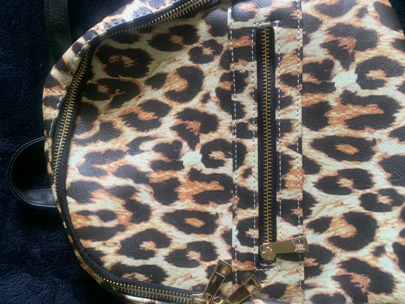 Leopard Print Backpack - photo 2