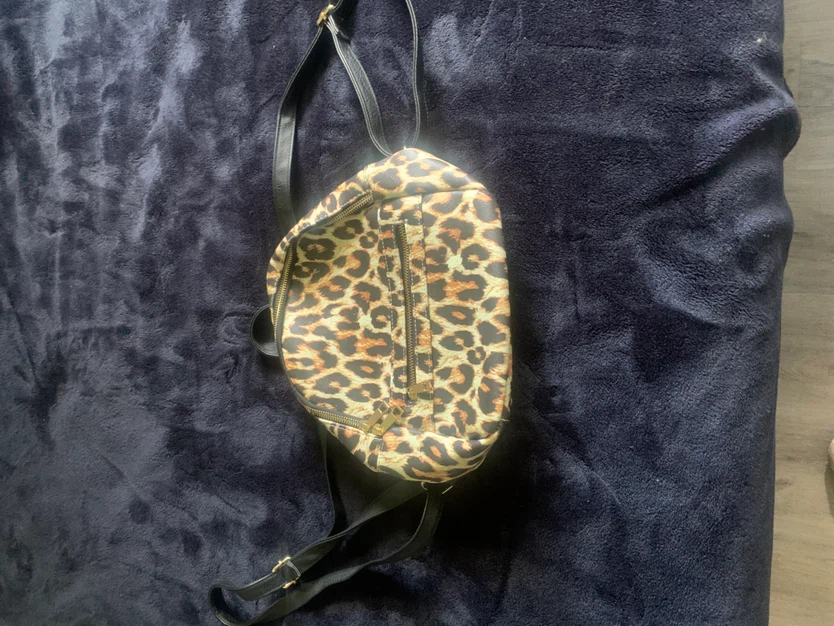 Leopard Print Backpack - photo 3