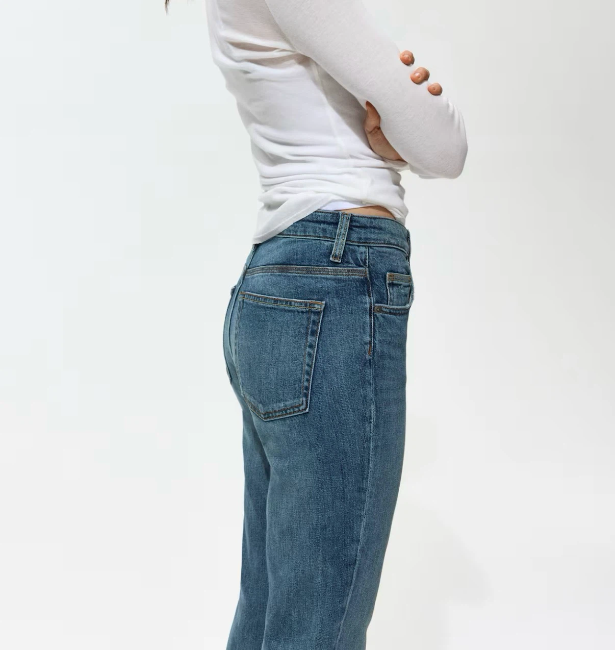 H&M High-Waist Bootcut Jeans — Size 18 - photo 4