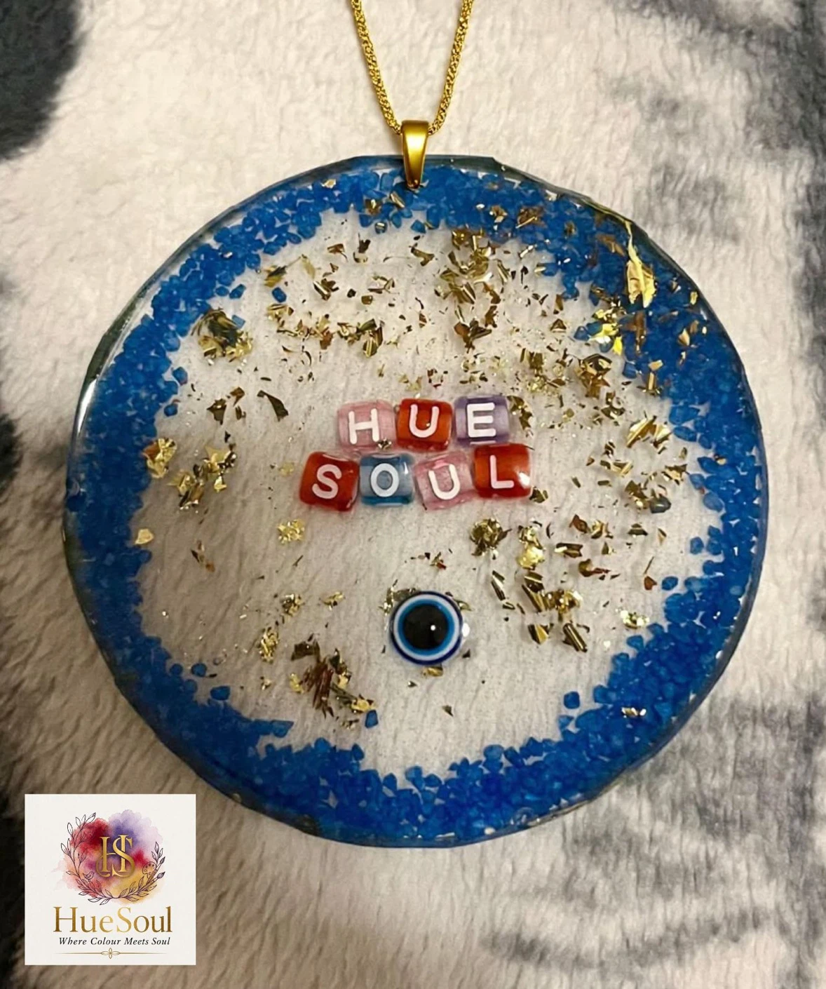 Hue Soul Evil Eye hanging