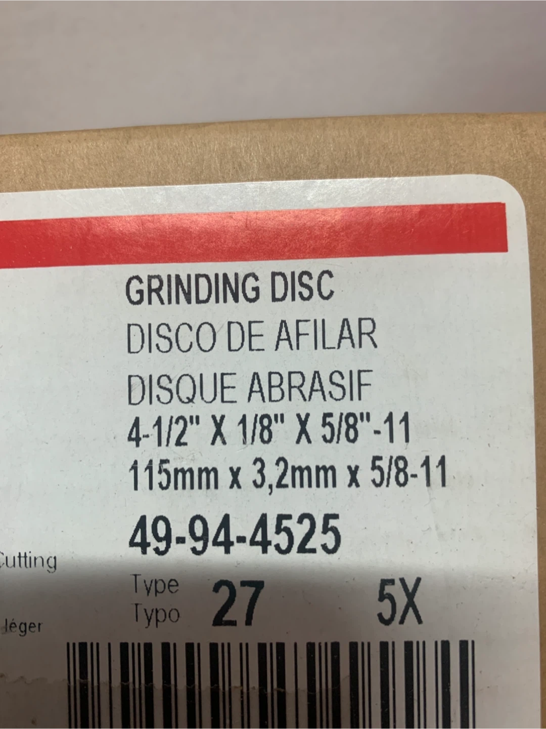 MILWAUKEE GRINDER DISCS - photo 3