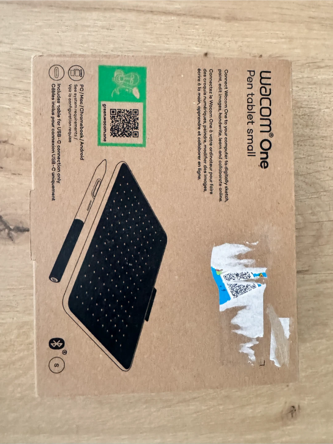 Wacom One Small Bluetooth Pen Tablet - Like New, Complete Box - photo 2