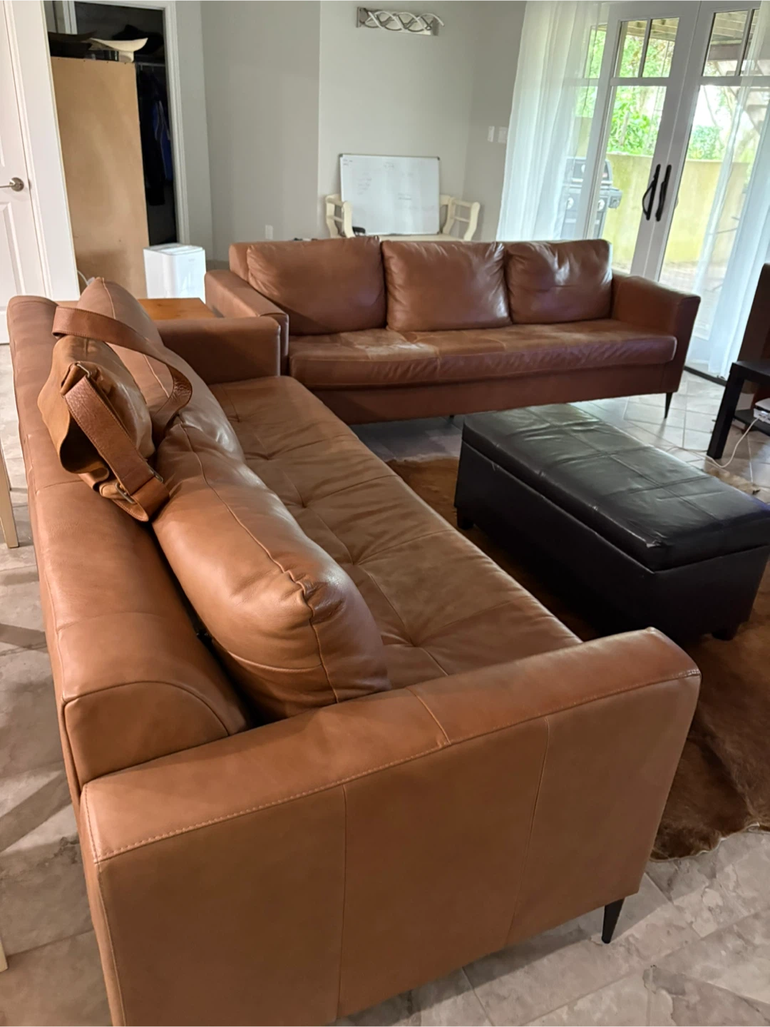 Set of leather sofas - photo 2
