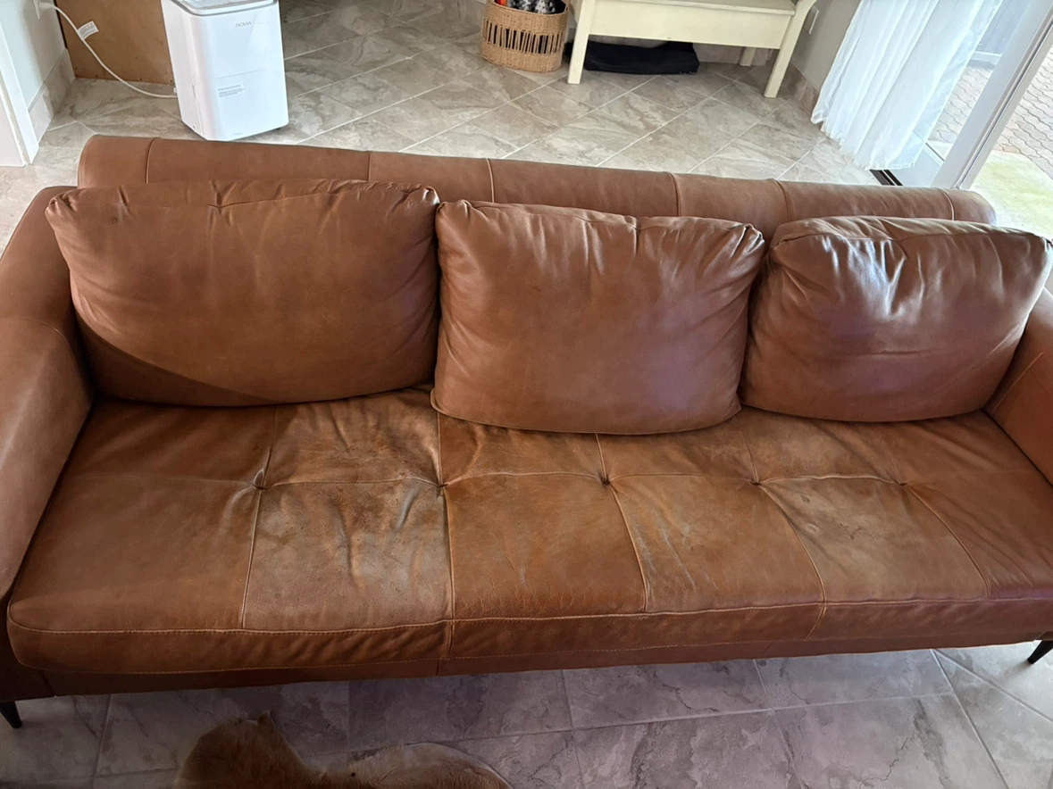 Set of leather sofas - photo 3