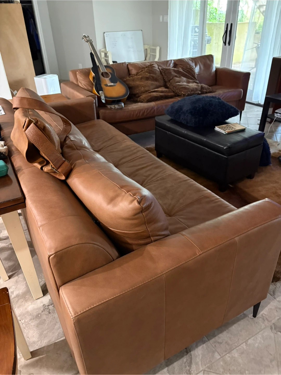 Set of leather sofas - photo 5