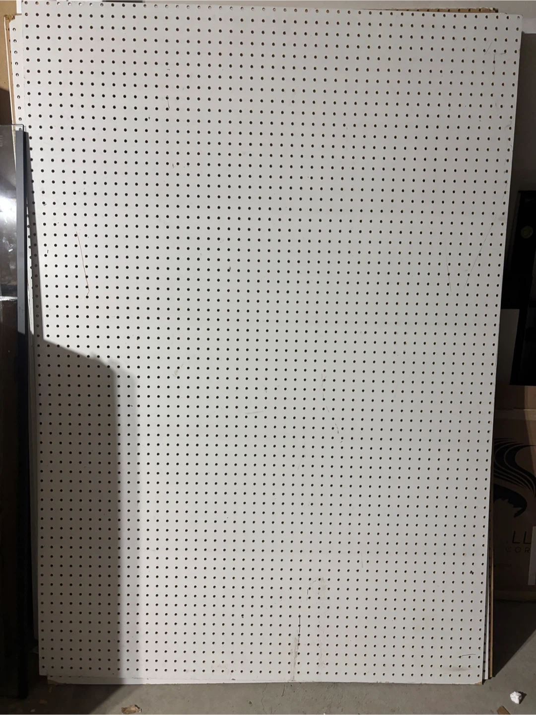 White Pegboard Panel- 3