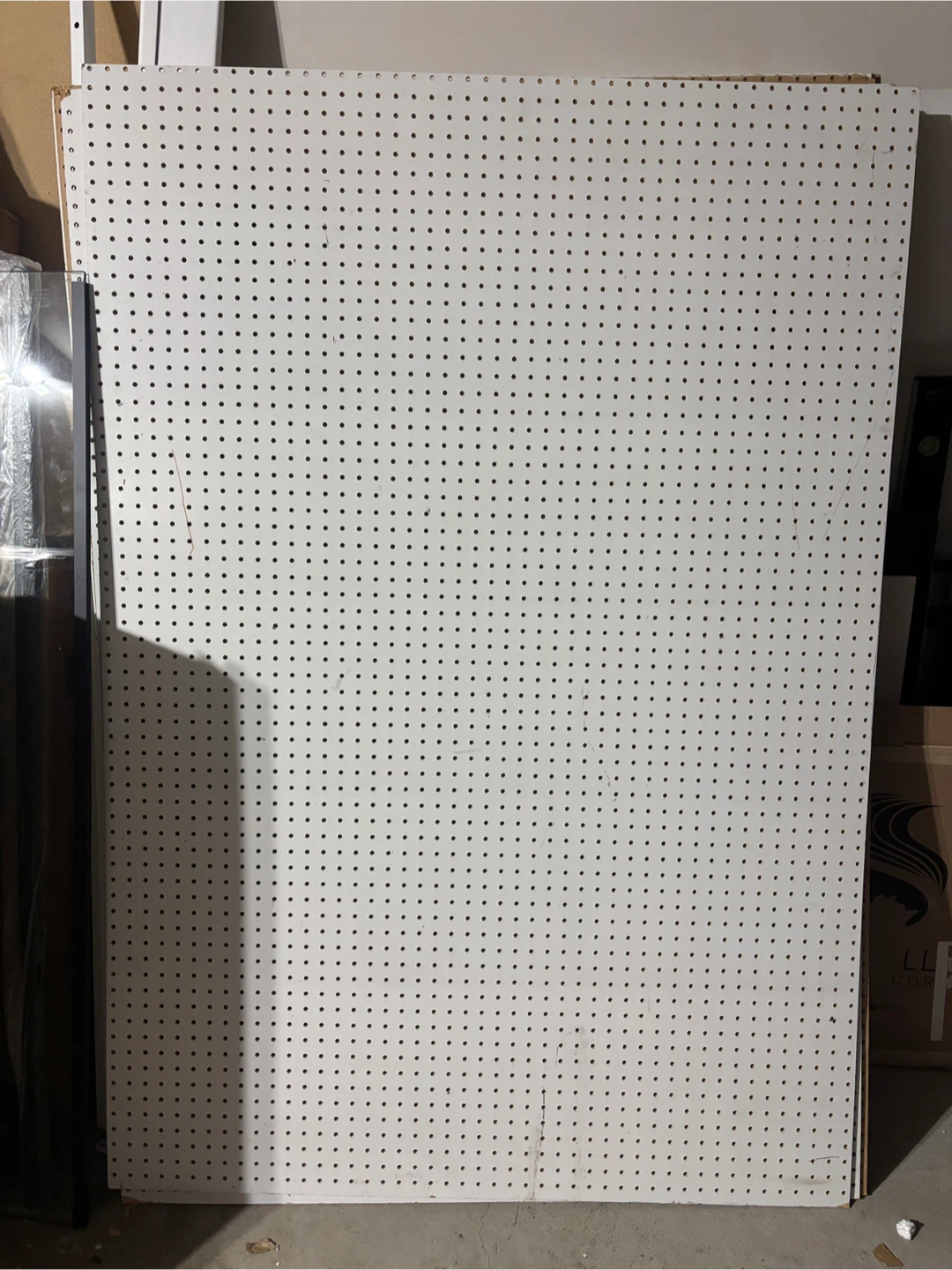 White Pegboard Panel- 3 - photo 2