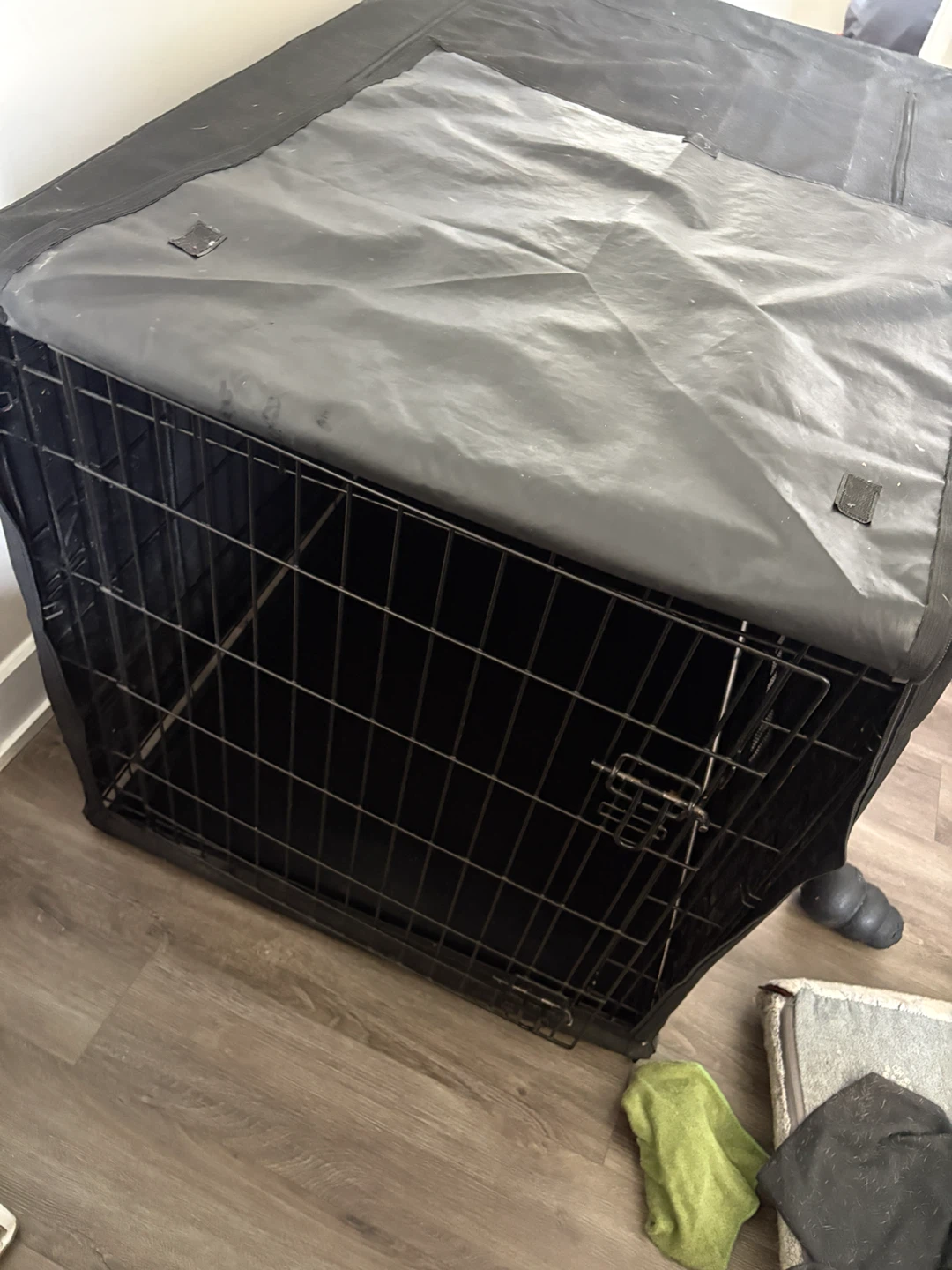 Wire Dog Crate with Cover - photo 3