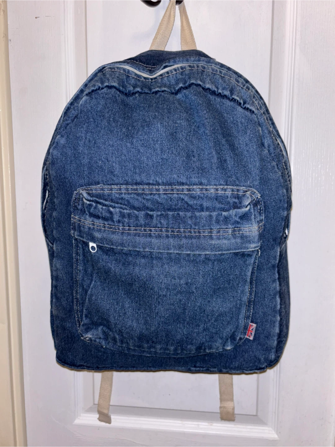 Denim Backpack