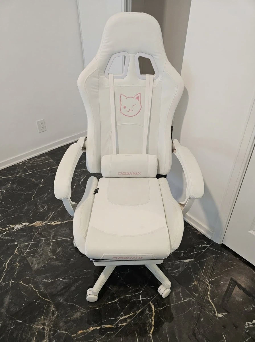 Dowinx Cat Gaming Chair - White