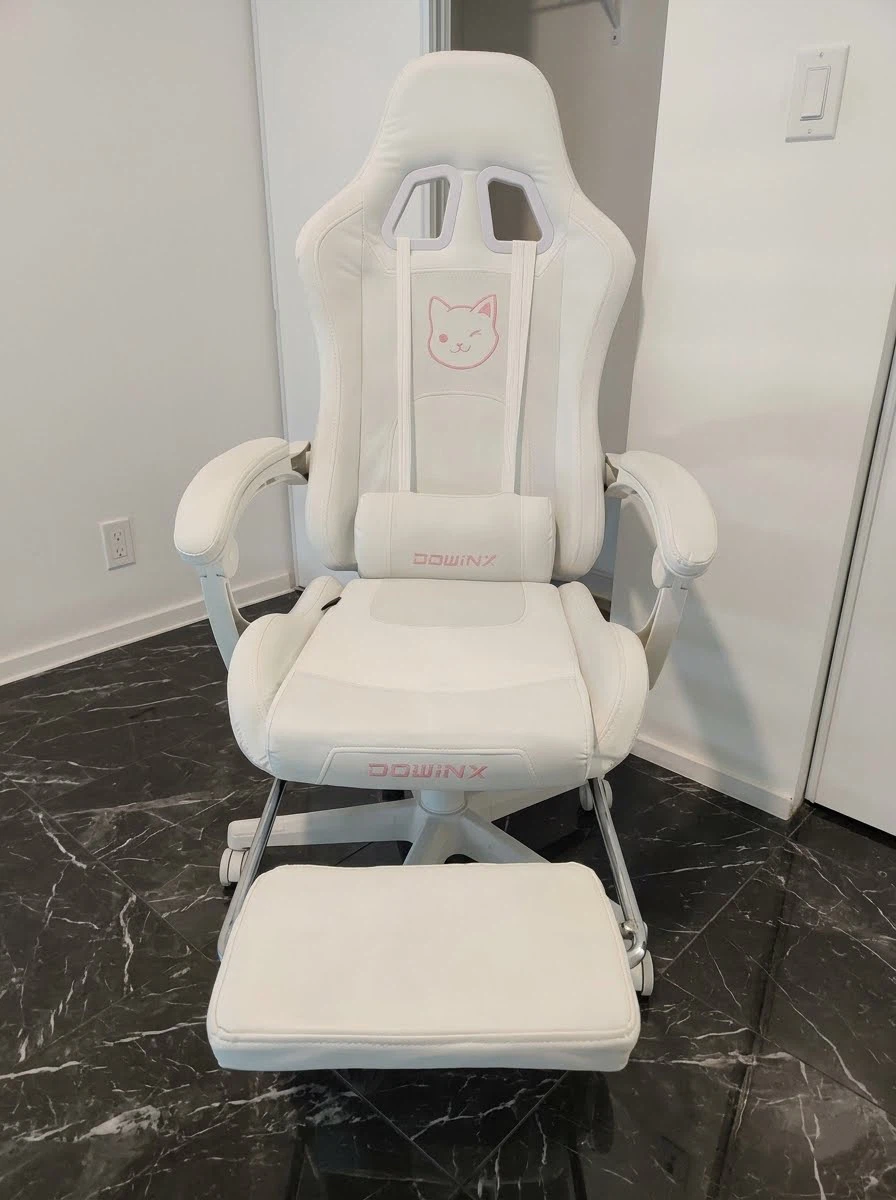 Dowinx Cat Gaming Chair - White - photo 2
