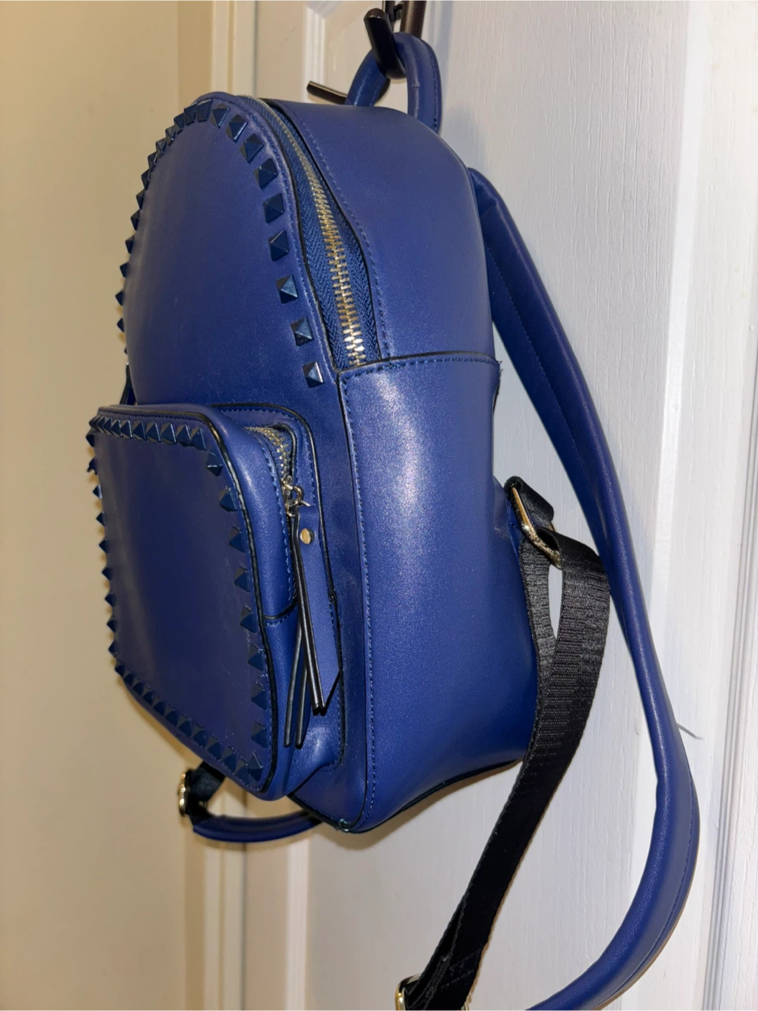 ZO FANN Y Blue Studded Backpack - photo 2