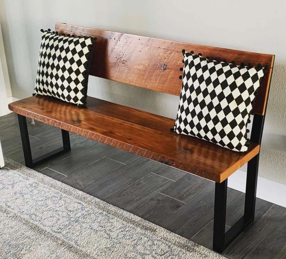Custom Live Edge Benches beautiful handmade pieces - photo 5