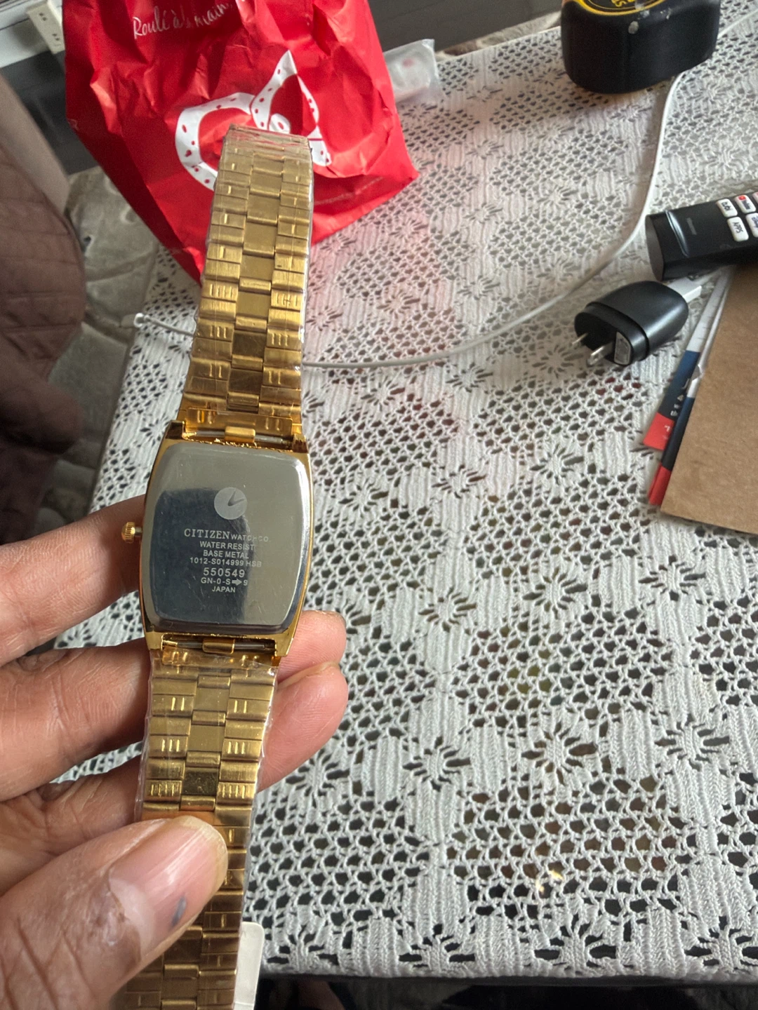 Citizen Quartz Gold Tone Water Resistant Watch - photo 3