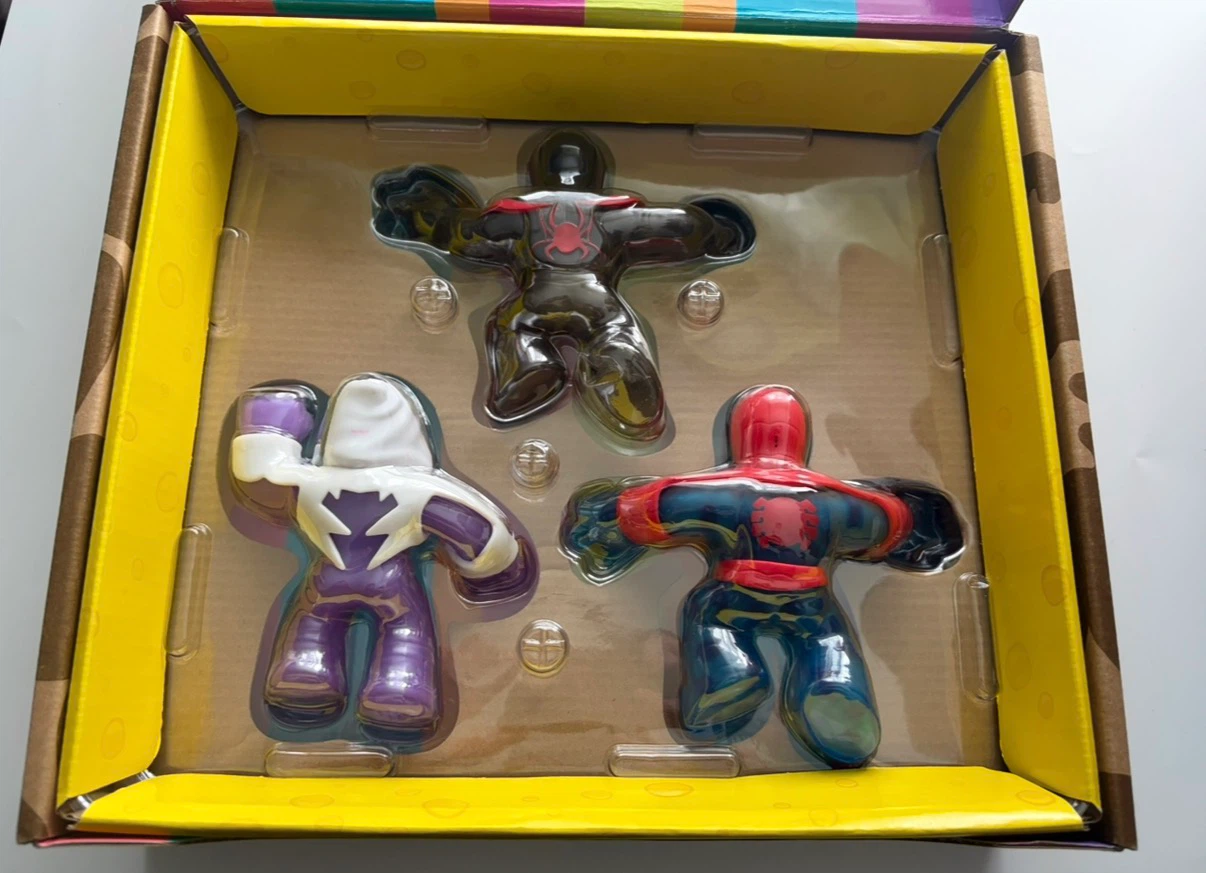 New 3 Pack Marvel Spider-Man Heroes of Goo Jit Zu - photo 2