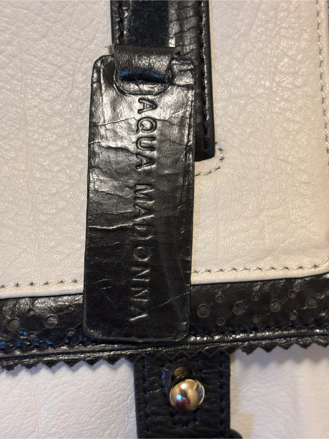 ACQUA MADONNA handbag 💯 leather - photo 2
