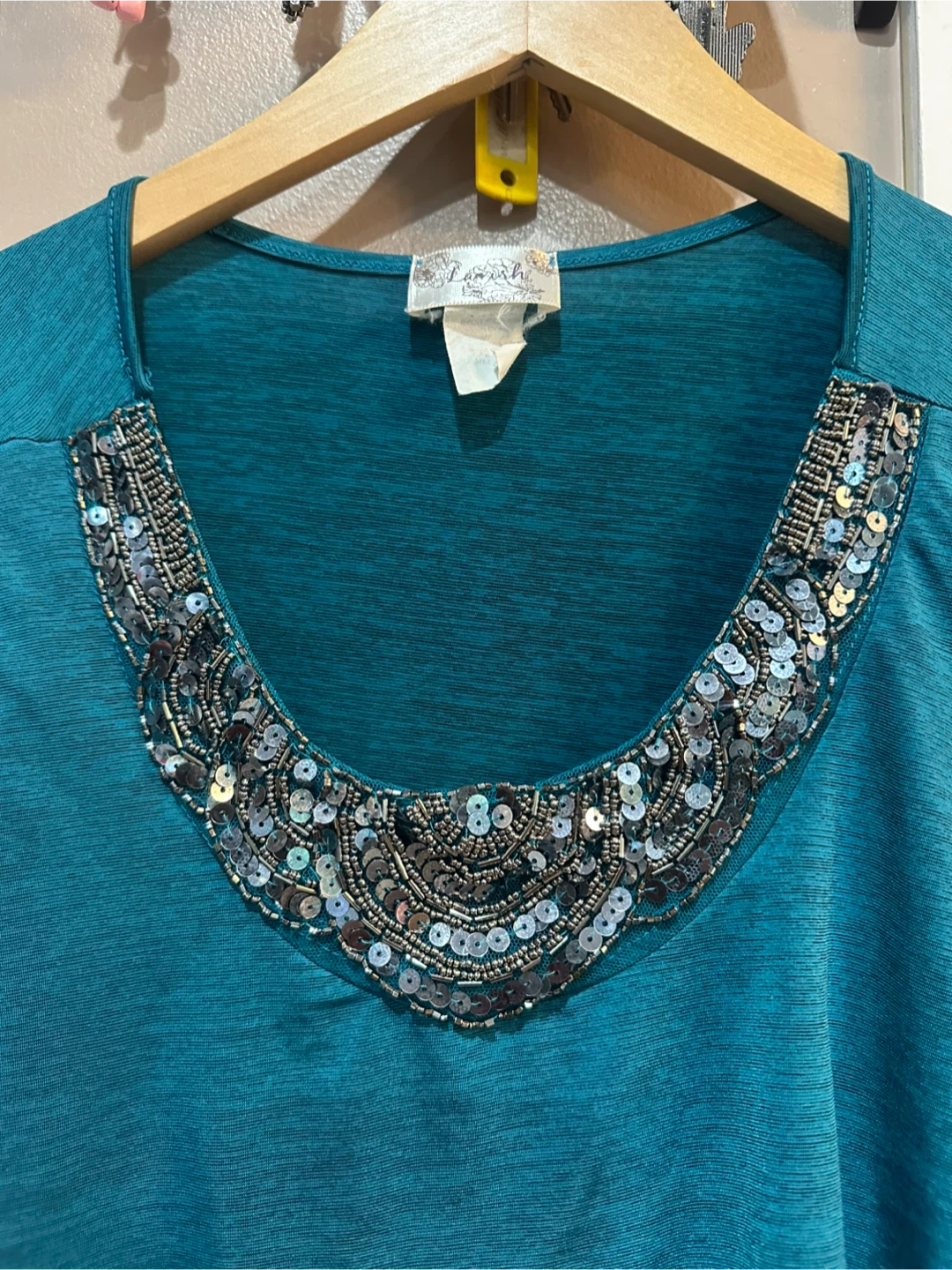 Lavish Tank Top with Sequin Embellishment - XL - photo 2