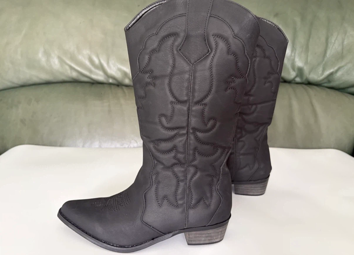 New SheSole Women’s Size US 6.5-7/ Size EUR 37 Cowboy Boots - photo 4
