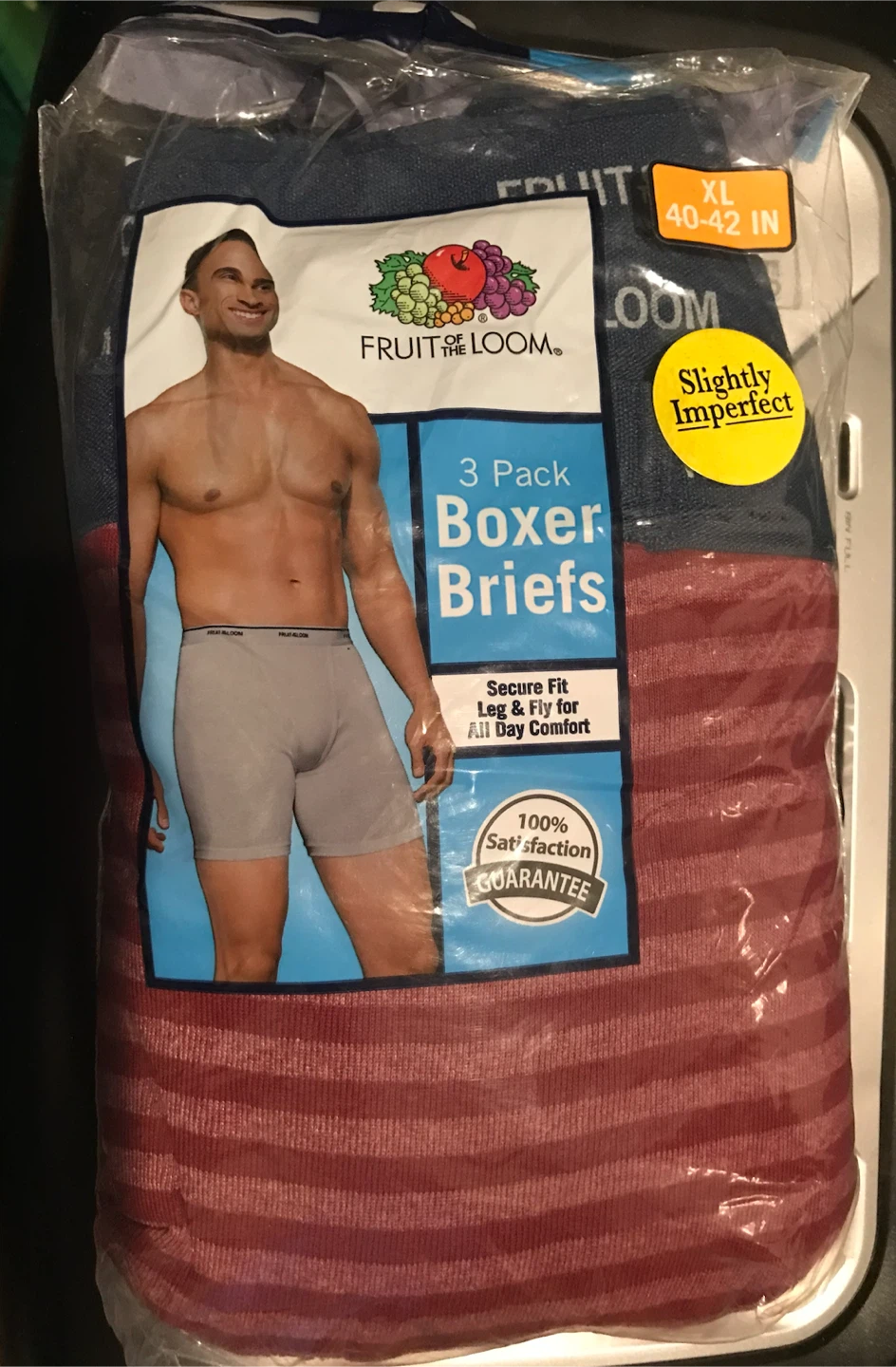 Fruit of the Loom Secure Fit Leg & Fly Boxers