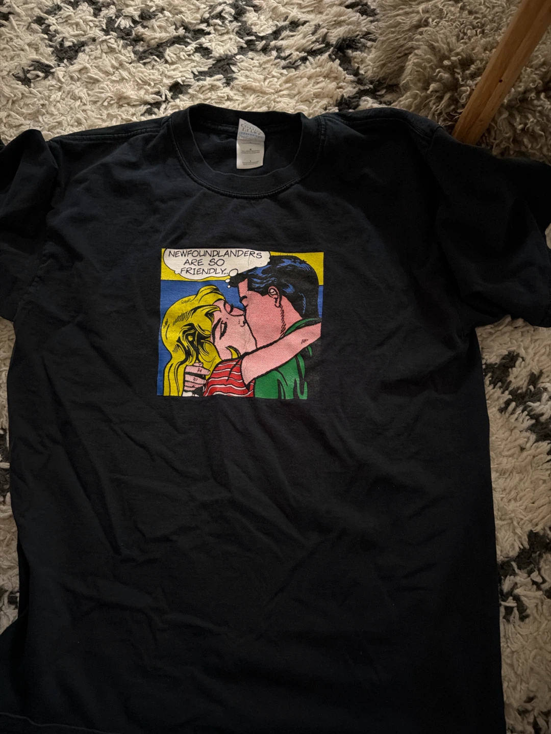 Black Graphic T-Shirt - Newfoundland Humor