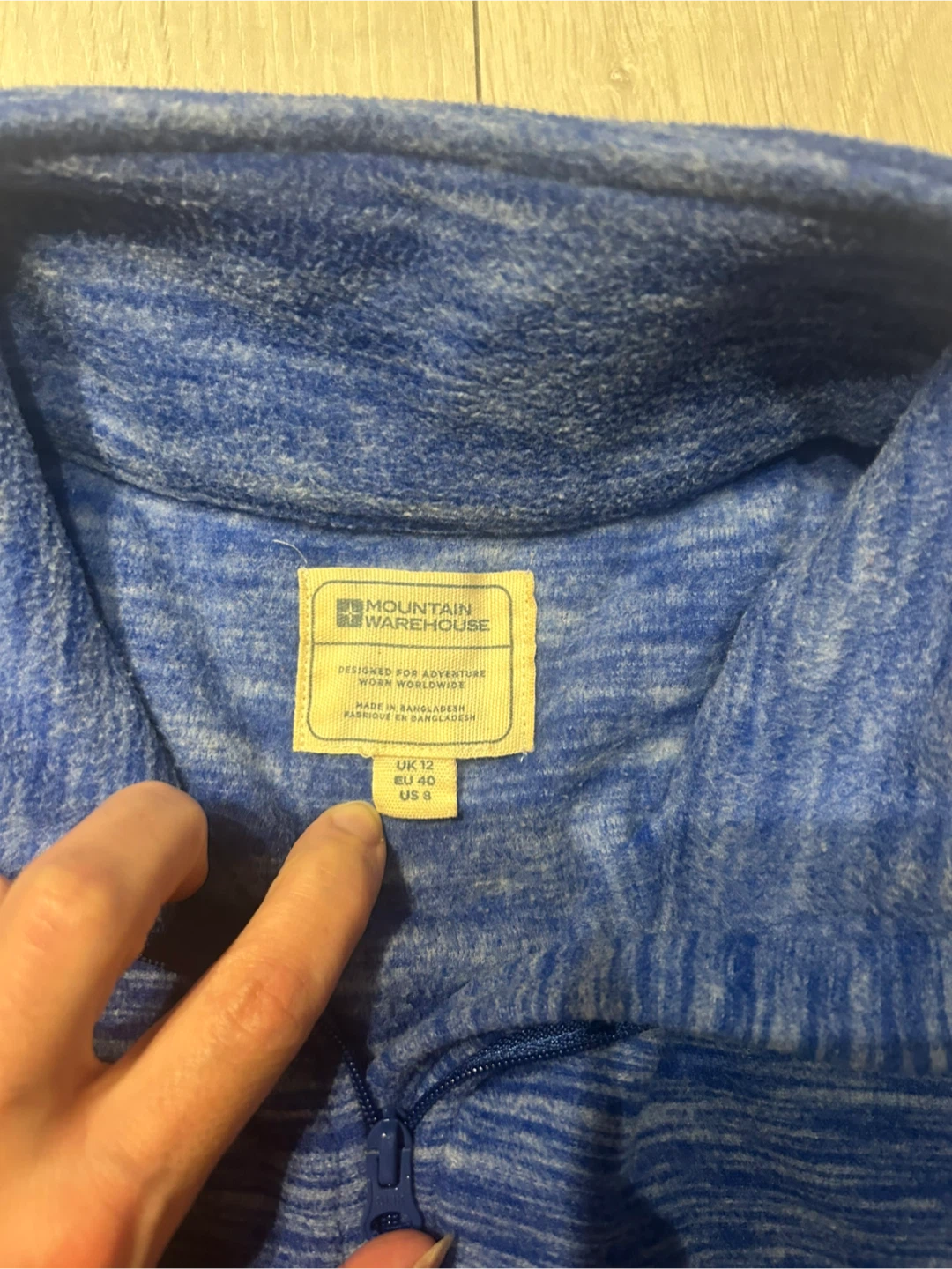 Mountain Warehouse Fleece Pullover - Blue - photo 2