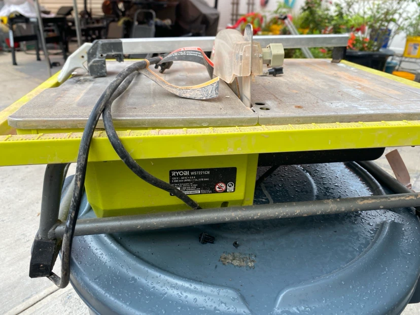 Ryobi WS721CN Wet Tile Saw - photo 3