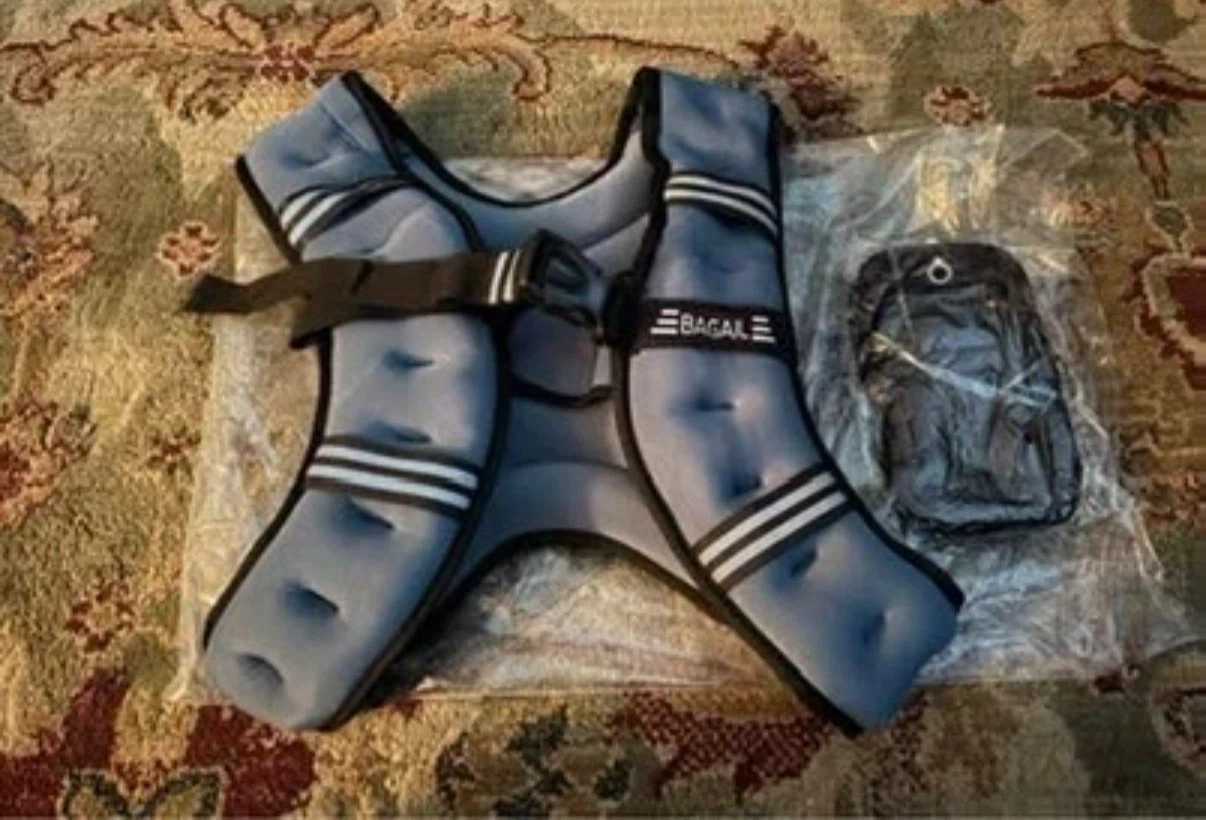 New BAGAIL 12lbs Weighted Vest with Detachable Phone Pouch - photo 2