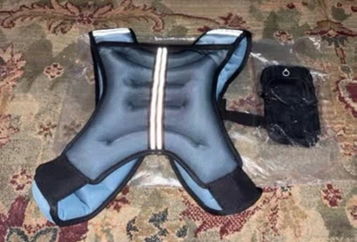 New BAGAIL 12lbs Weighted Vest with Detachable Phone Pouch - photo 5