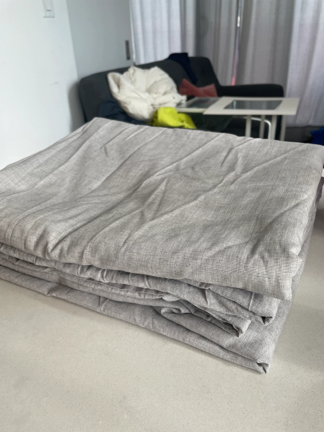 6 Grey Curtains (3 pairs) - photo 3