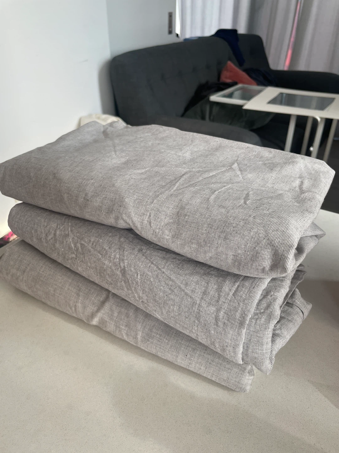 6 Grey Curtains (3 pairs) - photo 4