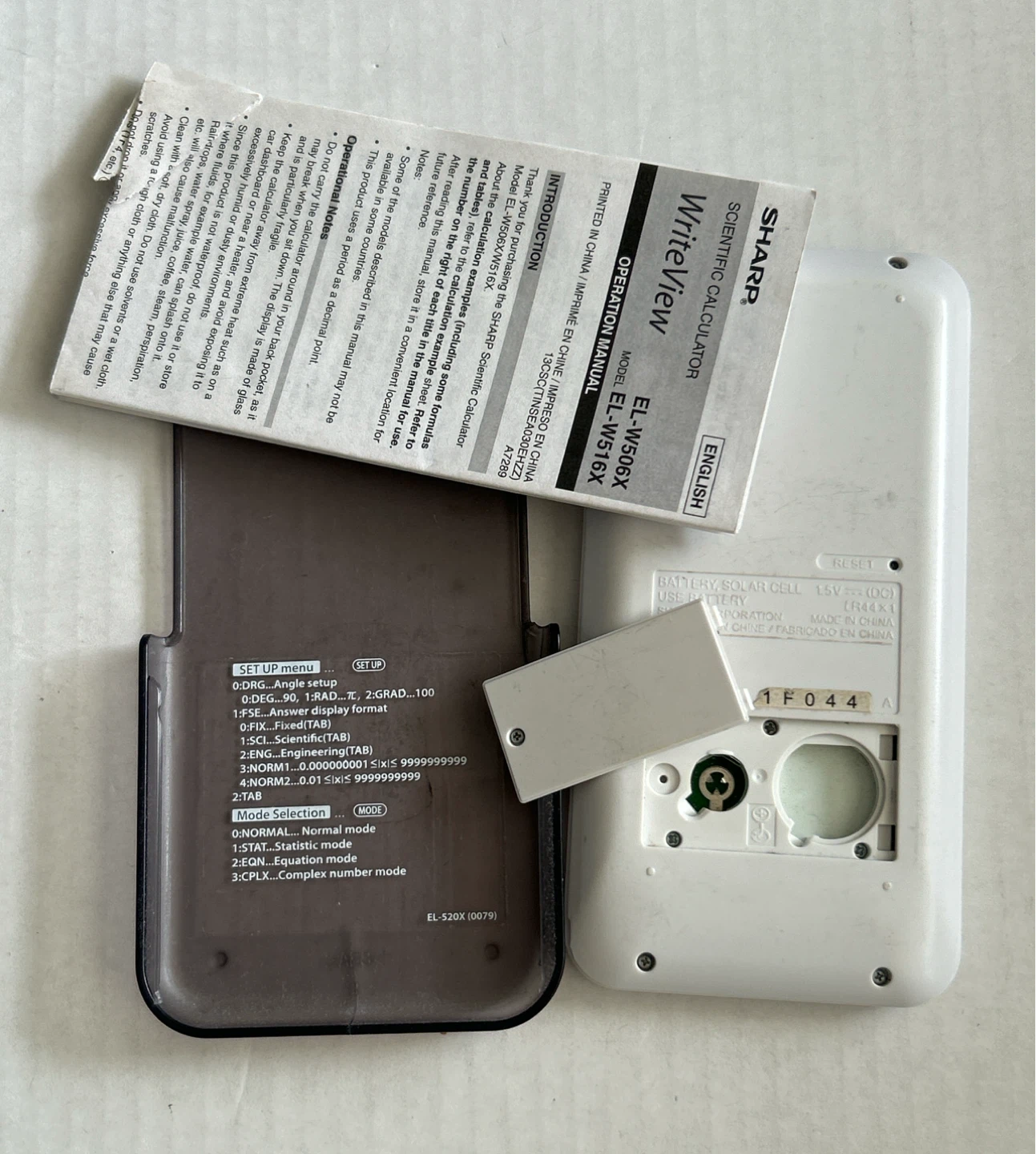 Sharp EL-W516X Scientific Calculator - photo 3