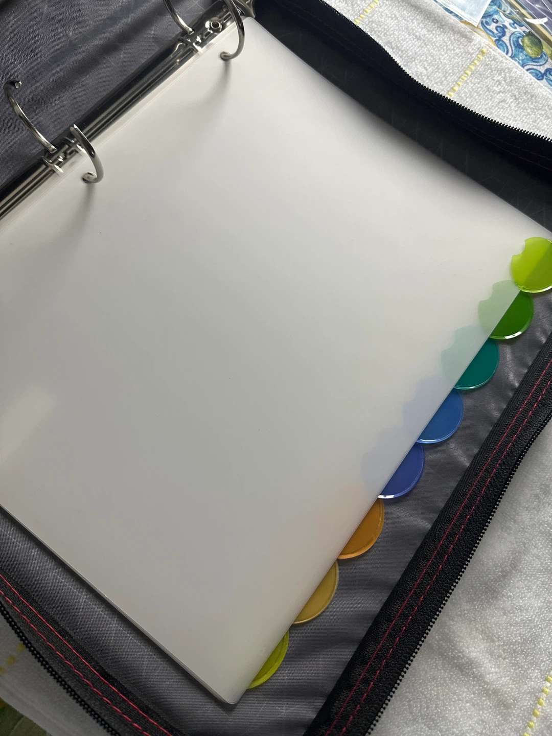 Five Star 3-Ring Binder with Zipper - photo 3